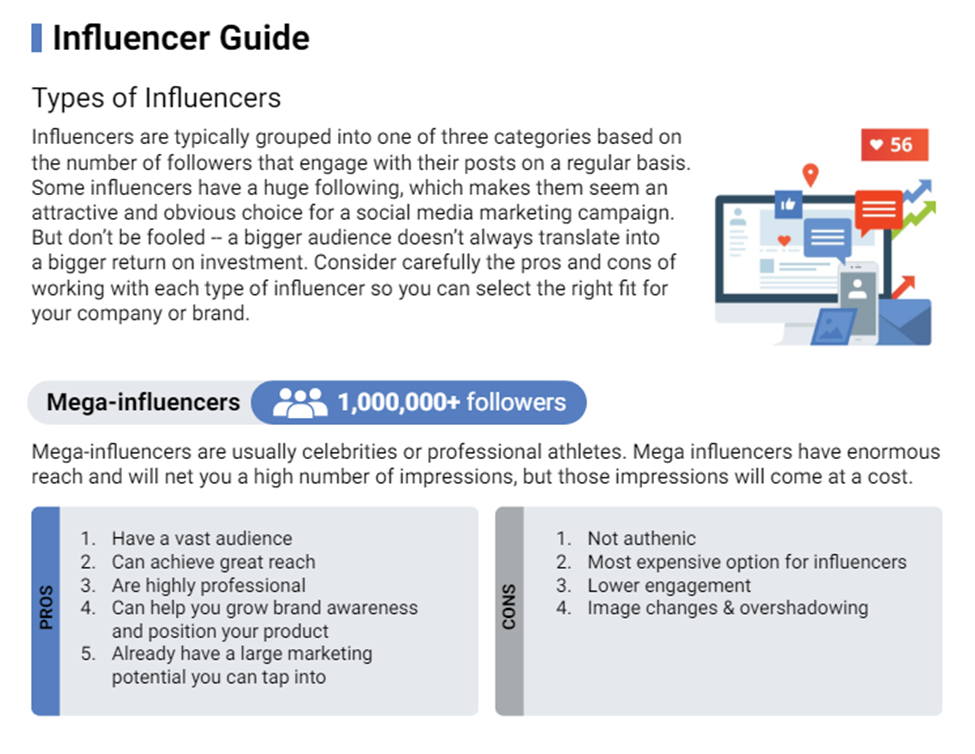 Social Media Simternship Influencer Guide Stukent Help 